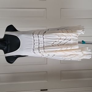 Intimately Free People Womens Voile Trapeze slip dress sz xs Coquette